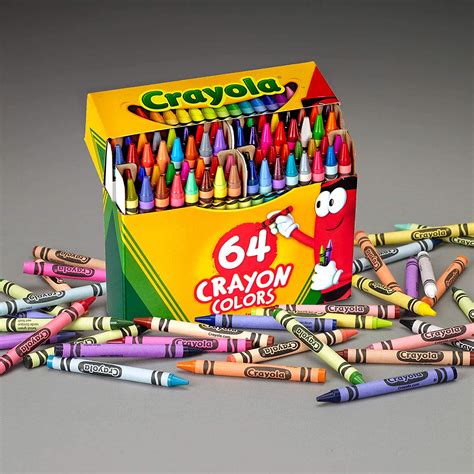 64 crayons metal box|crayola 64 crayons list.